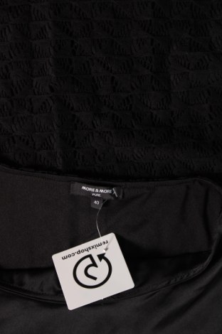 Γυναικεία μπλούζα More & More, Μέγεθος M, Χρώμα Μαύρο, Τιμή 13,50 €