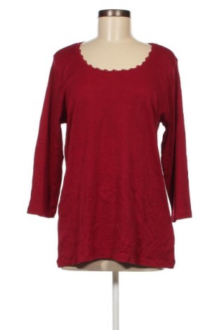 Γυναικεία μπλούζα Ms Mode, Μέγεθος XL, Χρώμα Κόκκινο, Τιμή 7,05 €