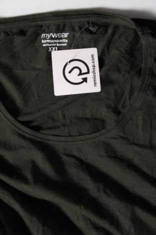 Γυναικεία μπλούζα My Wear, Μέγεθος XXL, Χρώμα Πράσινο, Τιμή 11,75 €