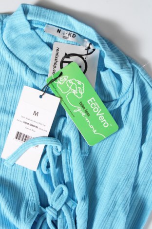 Γυναικεία μπλούζα NA-KD, Μέγεθος M, Χρώμα Μπλέ, Τιμή 7,94 €
