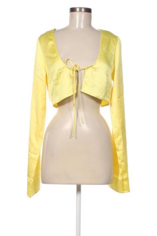Γυναικεία μπλούζα NA-KD, Μέγεθος M, Χρώμα Κίτρινο, Τιμή 7,94 €