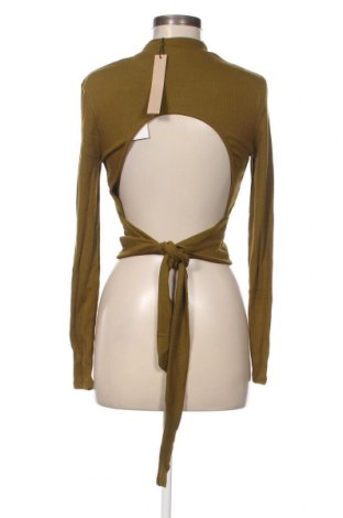Дамска блуза NA-KD, Размер XL, Цвят Зелен, Цена 11,55 лв.