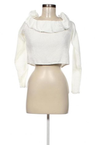 Дамска блуза NA-KD, Размер L, Цвят Бял, Цена 11,55 лв.
