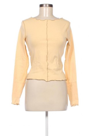 Дамска блуза NA-KD, Размер S, Цвят Бежов, Цена 34,65 лв.