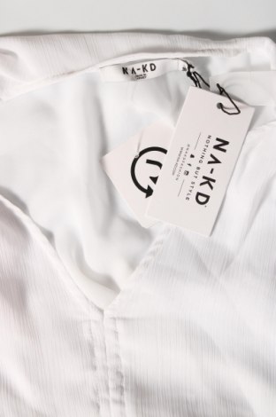 Damen Shirt NA-KD, Größe M, Farbe Weiß, Preis € 7,94