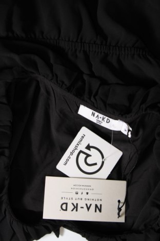 Дамска блуза NA-KD, Размер S, Цвят Черен, Цена 19,25 лв.