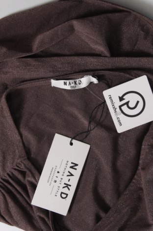 Γυναικεία μπλούζα NA-KD, Μέγεθος S, Χρώμα Γκρί, Τιμή 28,47 €