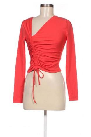 Дамска блуза NA-KD, Размер M, Цвят Червен, Цена 17,00 лв.