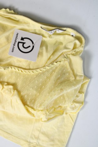 Дамска блуза Naf Naf, Размер M, Цвят Жълт, Цена 18,36 лв.