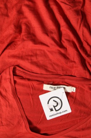 Bluză de femei Nice Things Paloma S., Mărime L, Culoare Roșu, Preț 77,37 Lei
