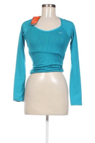 Дамска блуза Nike, Размер XS, Цвят Син, Цена 77,00 лв.