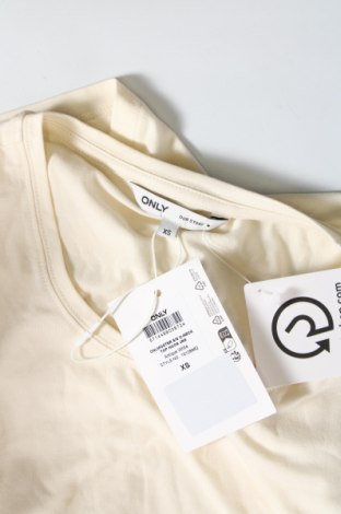 Γυναικεία μπλούζα ONLY, Μέγεθος XS, Χρώμα Εκρού, Τιμή 14,23 €