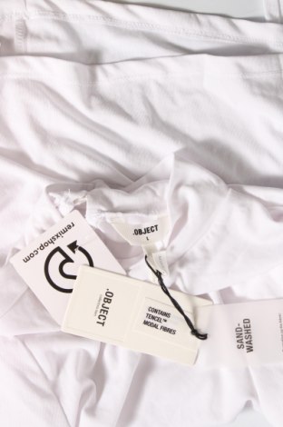 Γυναικεία μπλούζα Object, Μέγεθος L, Χρώμα Λευκό, Τιμή 7,94 €