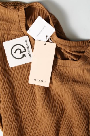 Дамска блуза Orsay, Размер XS, Цвят Кафяв, Цена 31,00 лв.