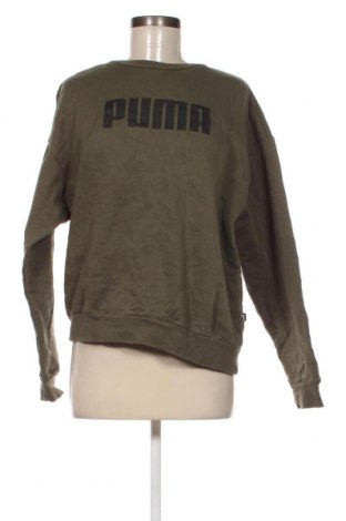 Дамска блуза PUMA, Размер M, Цвят Зелен, Цена 20,40 лв.
