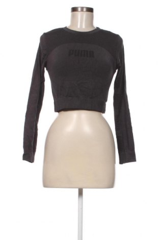 Дамска блуза PUMA, Размер M, Цвят Сив, Цена 20,40 лв.