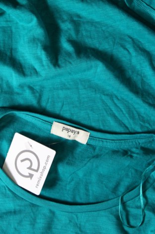 Damen Shirt Papaya, Größe XL, Farbe Blau, Preis 4,23 €