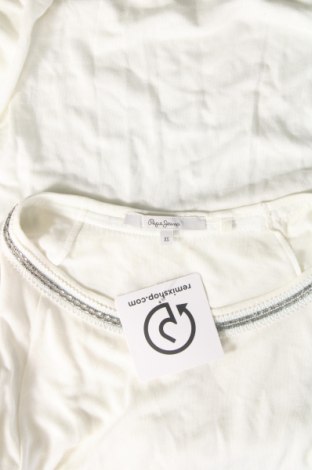 Damen Shirt Pepe Jeans, Größe XS, Farbe Ecru, Preis € 10,00