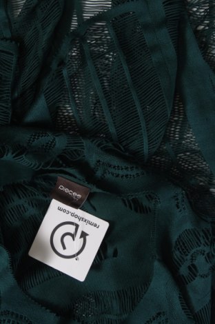 Дамска блуза Pieces, Размер L, Цвят Зелен, Цена 19,99 лв.