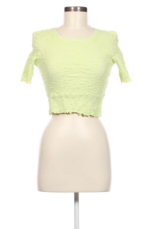 Дамска блуза Pieces, Размер M, Цвят Зелен, Цена 20,70 лв.