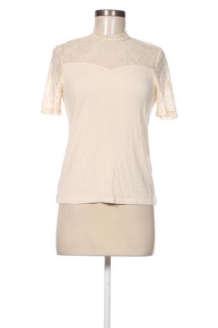Γυναικεία μπλούζα Pieces, Μέγεθος S, Χρώμα Εκρού, Τιμή 3,56 €