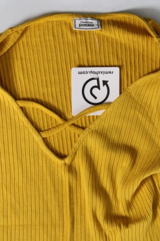 Дамска блуза Pimkie, Размер S, Цвят Жълт, Цена 9,69 лв.