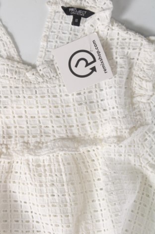 Γυναικεία μπλούζα Project Unknown, Μέγεθος XS, Χρώμα Λευκό, Τιμή 5,22 €