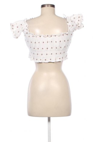 Damen Shirt Pull&Bear, Größe S, Farbe Weiß, Preis € 3,00