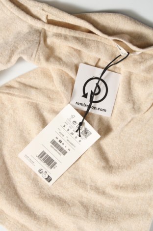 Дамска блуза Pull&Bear, Размер S, Цвят Бежов, Цена 8,99 лв.