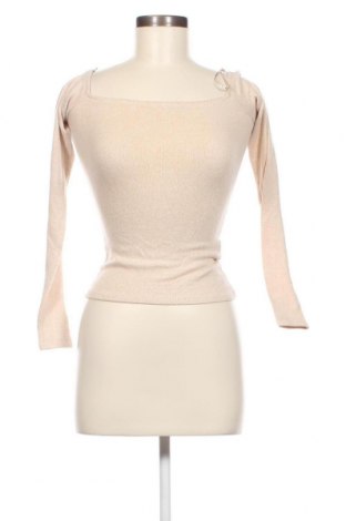 Γυναικεία μπλούζα Pull&Bear, Μέγεθος S, Χρώμα  Μπέζ, Τιμή 7,19 €