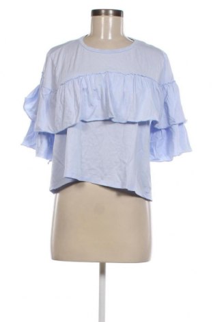 Damen Shirt Pull&Bear, Größe M, Farbe Blau, Preis 6,00 €