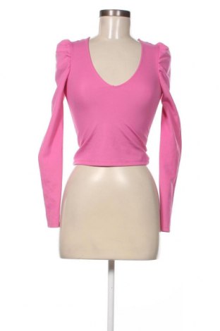 Γυναικεία μπλούζα Pull&Bear, Μέγεθος XS, Χρώμα Ρόζ , Τιμή 11,75 €