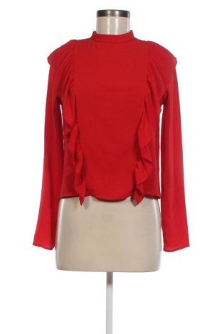 Bluză de femei Pull&Bear, Mărime S, Culoare Roșu, Preț 21,60 Lei