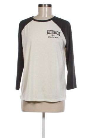 Γυναικεία μπλούζα Reebok, Μέγεθος L, Χρώμα Εκρού, Τιμή 17,00 €