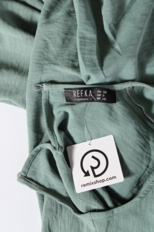 Дамска блуза Refka, Размер M, Цвят Зелен, Цена 19,00 лв.