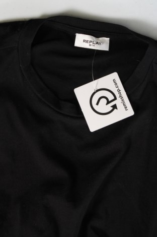 Γυναικεία μπλούζα Replay, Μέγεθος XS, Χρώμα Μαύρο, Τιμή 24,17 €