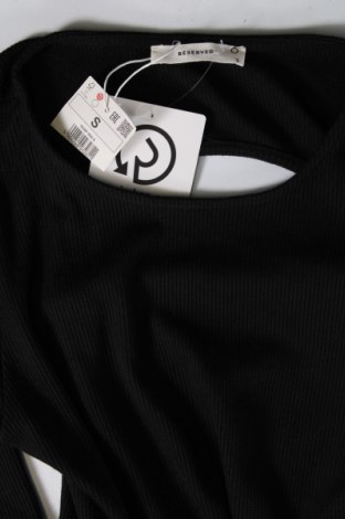 Γυναικεία μπλούζα Reserved, Μέγεθος S, Χρώμα Μαύρο, Τιμή 7,93 €