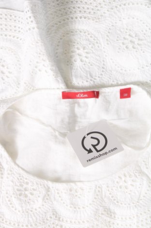 Γυναικεία μπλούζα S.Oliver, Μέγεθος M, Χρώμα Λευκό, Τιμή 19,22 €