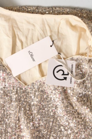 Γυναικεία μπλούζα S.Oliver, Μέγεθος L, Χρώμα  Μπέζ, Τιμή 39,69 €