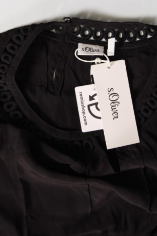 Γυναικεία μπλούζα S.Oliver, Μέγεθος S, Χρώμα Μαύρο, Τιμή 5,95 €