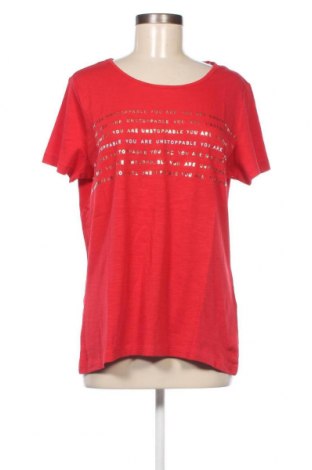 Γυναικεία μπλούζα S.Oliver, Μέγεθος XL, Χρώμα Κόκκινο, Τιμή 23,81 €