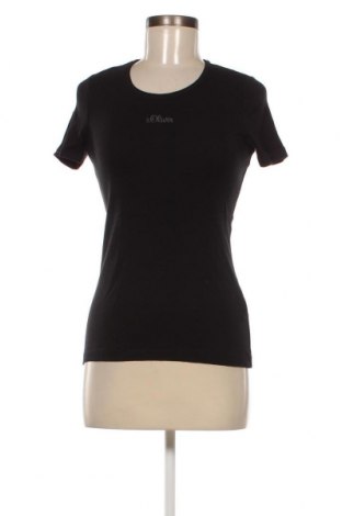 Γυναικεία μπλούζα S.Oliver, Μέγεθος M, Χρώμα Μαύρο, Τιμή 17,00 €
