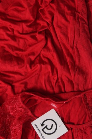 Γυναικεία μπλούζα S.Oliver, Μέγεθος S, Χρώμα Κόκκινο, Τιμή 8,87 €