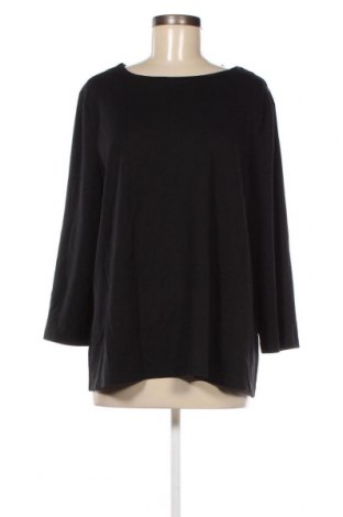 Γυναικεία μπλούζα S.Oliver, Μέγεθος XL, Χρώμα Μαύρο, Τιμή 6,31 €