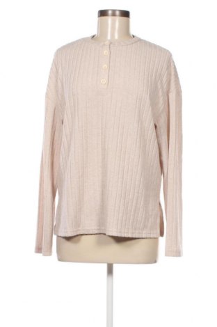 Γυναικεία μπλούζα SHEIN, Μέγεθος M, Χρώμα  Μπέζ, Τιμή 5,83 €