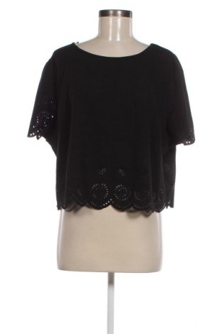 Дамска блуза SHEIN, Размер 3XL, Цвят Черен, Цена 19,55 лв.