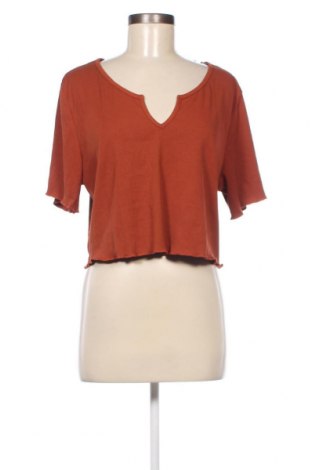 Дамска блуза SHEIN, Размер 3XL, Цвят Кафяв, Цена 9,31 лв.