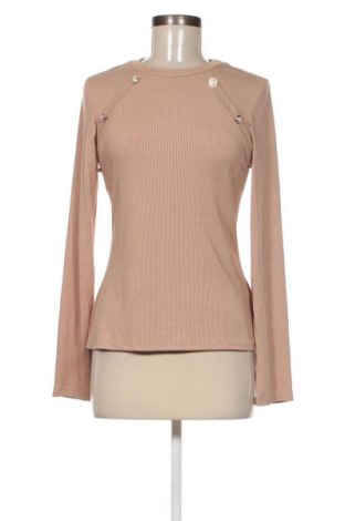 Γυναικεία μπλούζα SHEIN, Μέγεθος L, Χρώμα  Μπέζ, Τιμή 11,75 €