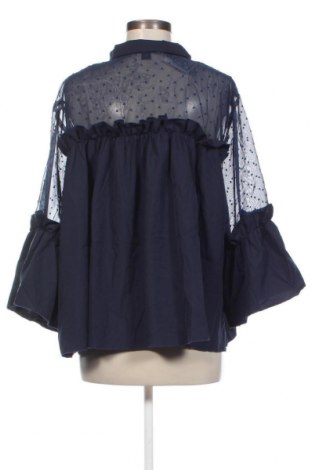 Дамска блуза SHEIN, Размер XL, Цвят Син, Цена 19,00 лв.