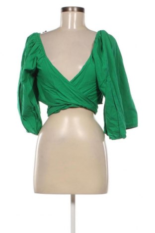 Bluză de femei SHEIN, Mărime XL, Culoare Verde, Preț 29,08 Lei